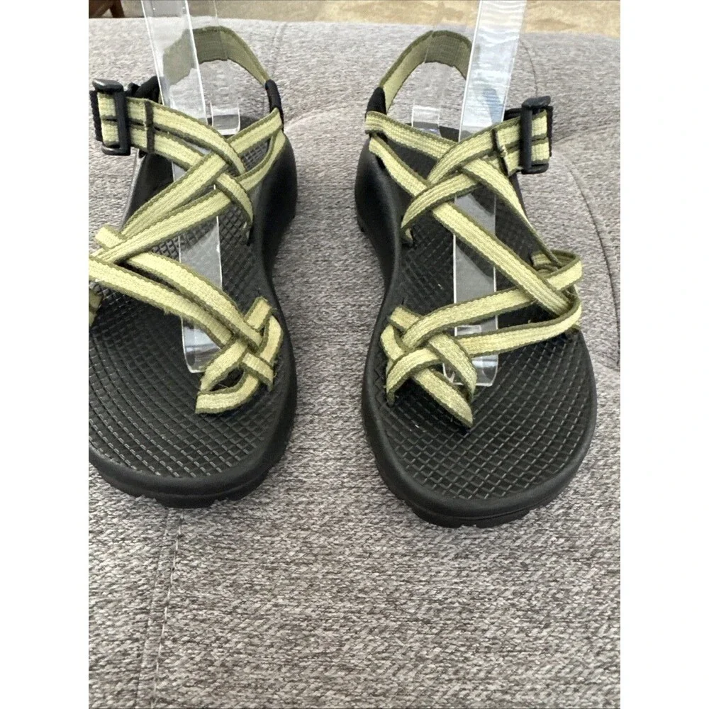 Chaco Z Cloud X2 Vibram Sandals Women’s 5  Sunlit Green Strappy Hiking - Picture 5 of 16